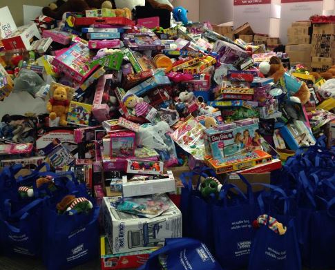 salvation army toy drive calgary