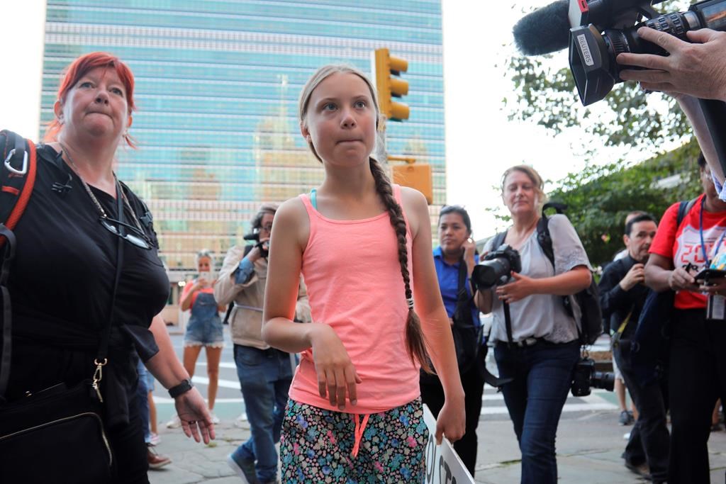 Swedish Teen Climate Activist Leads Protest Near UN CityNews Calgary