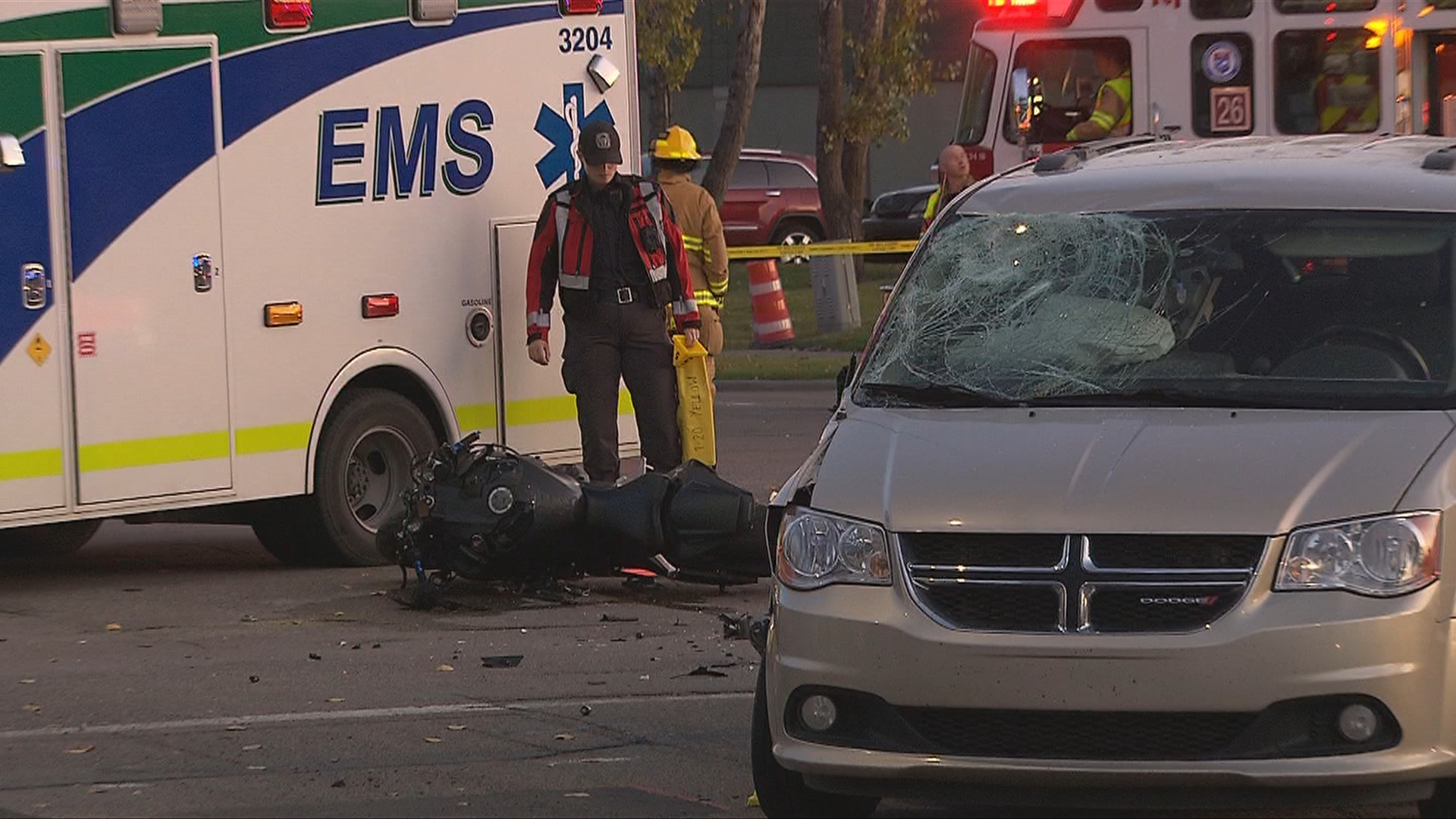 One Man Dead After Motorcycle Crash In Southeast Calgary CityNews Calgary   CCCN VO FATAL MOTO CRASH 2019SEP19 