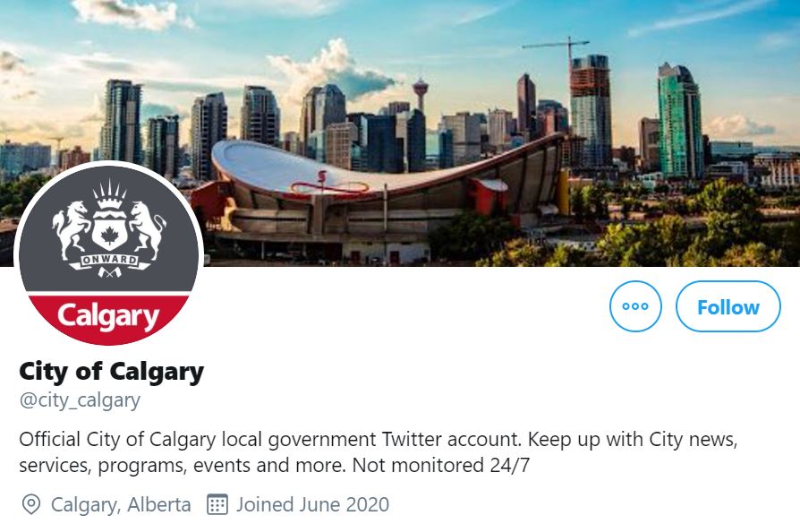 Bogus city of Calgary account pops up on Twitter