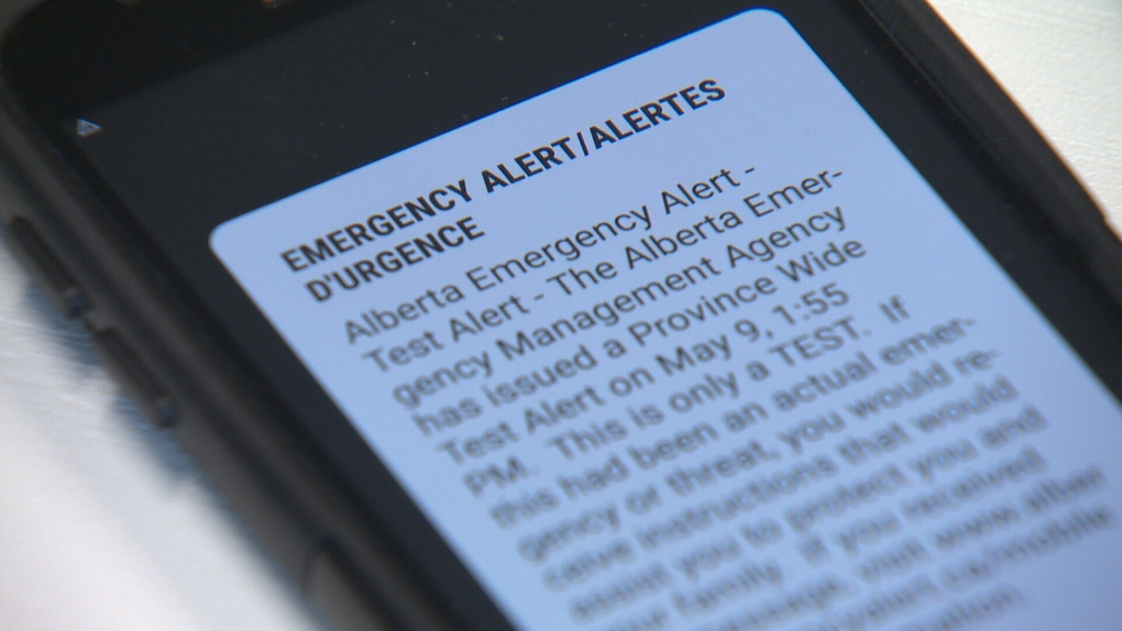 Alberta test alert canceled, Most provinces to receive alerts