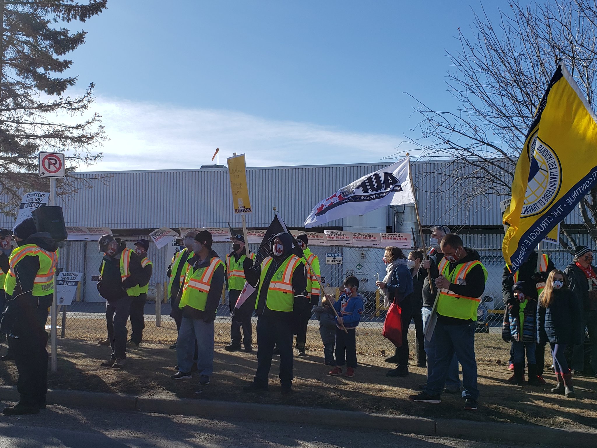 CocaCola plant workers continue strike in northeast Calgary