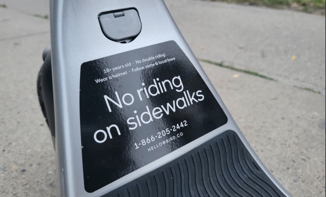 Bird fixing misleading rules seen on Calgary escooters