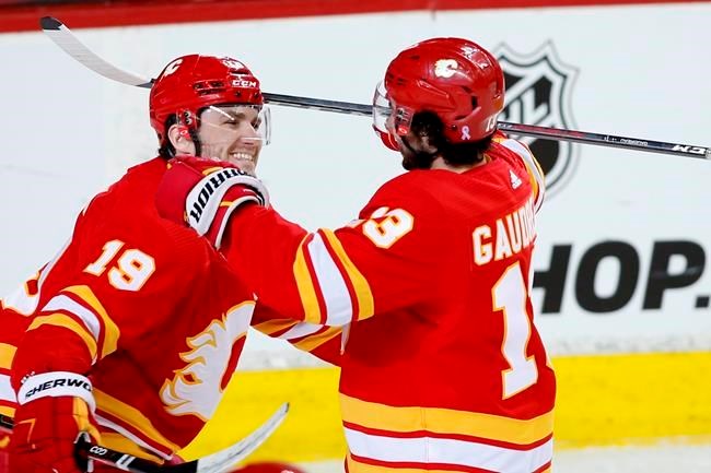 Matthew Tkachuk explains why Flames are struggling to score