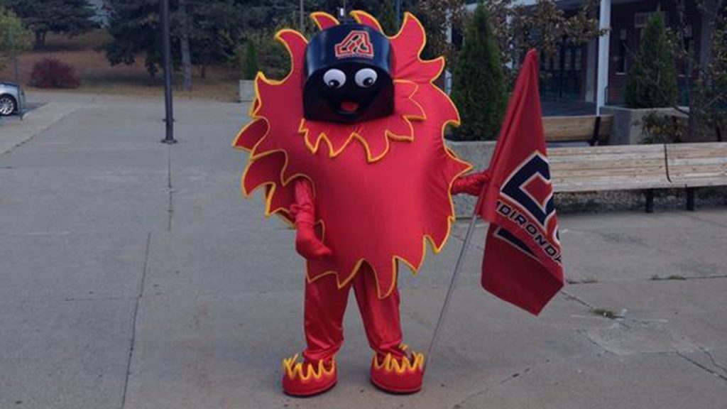 Adirondack Flames mascot, Scorch