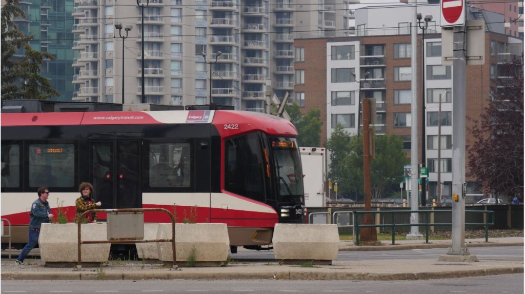 Calgary Transit Ctrain.