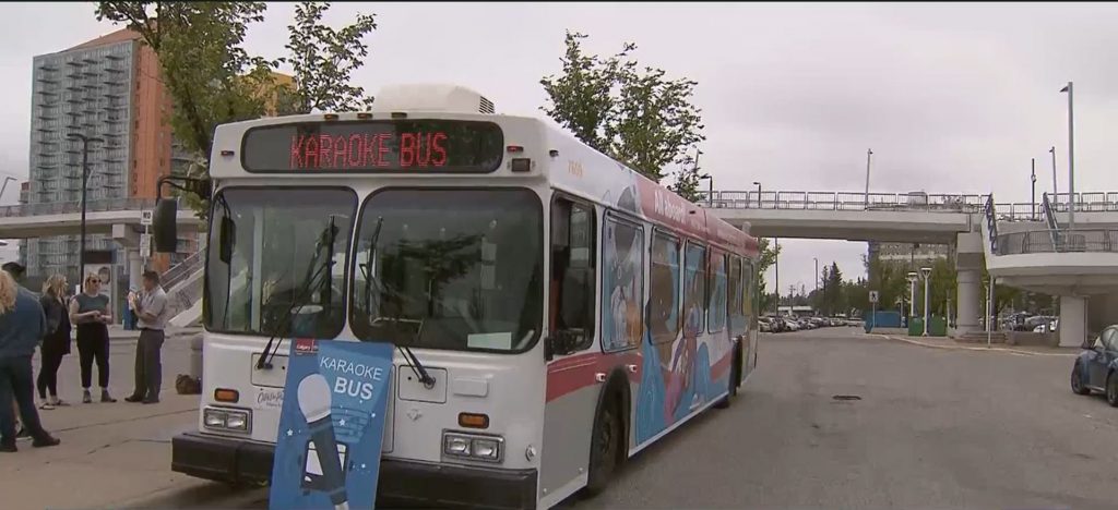 Calgary Transit Introduced New 'Karaoke Bus'