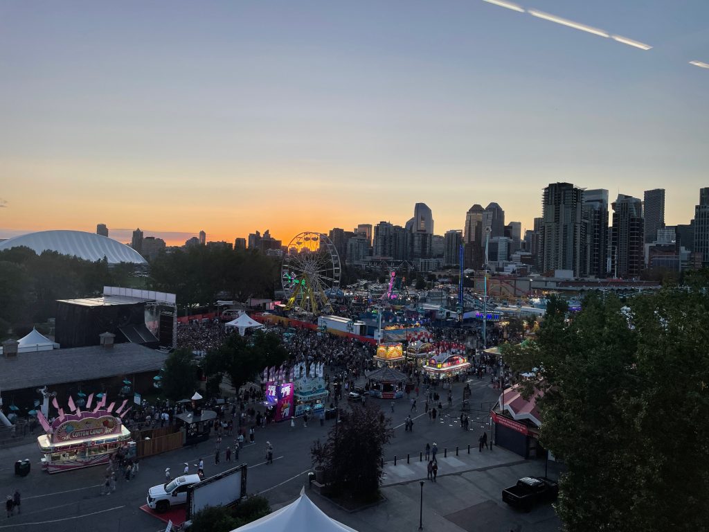 The Calgary Stampede grounds