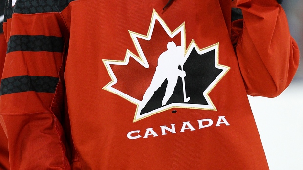 Hockey Canada jersey and logo