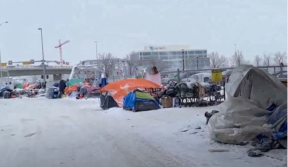 Calgary Homeless Encampments Expand Throughout Inner City Areas   Yychomeless 