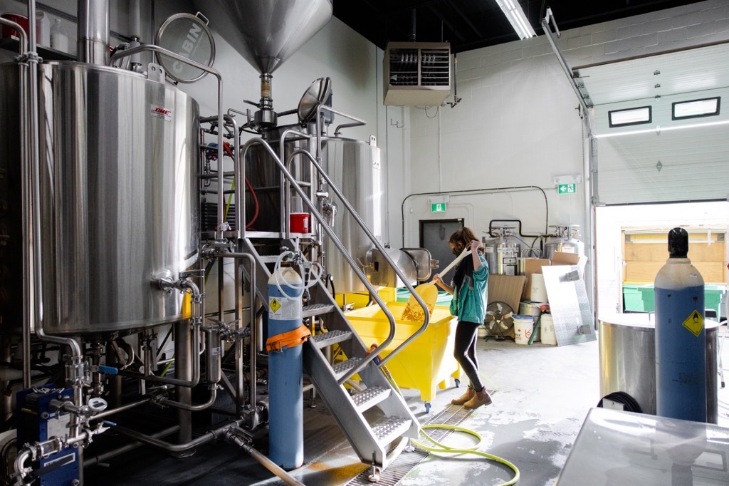 Victoria Ross works inside a facility with aGRO Systems. Victoria Ross works inside a facility with aGRO Systems.