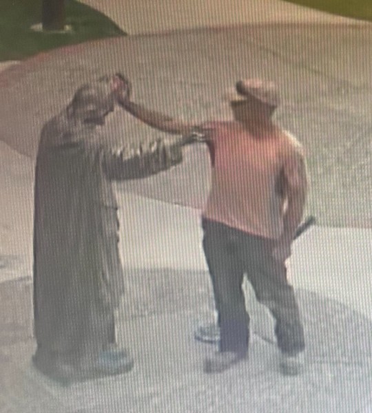 Calgary police are looking for a man alleged to have defaced a church statue. He is described as around 5’11” tall with a slim build. Police say he may have tattoos on his left arm. He was last seen wearing an orange T-shirt, a baseball cap, sunglasses, dark construction pants, and construction boots.