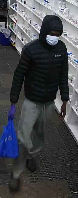 A pharmacy robbery suspect. (CPS photo)