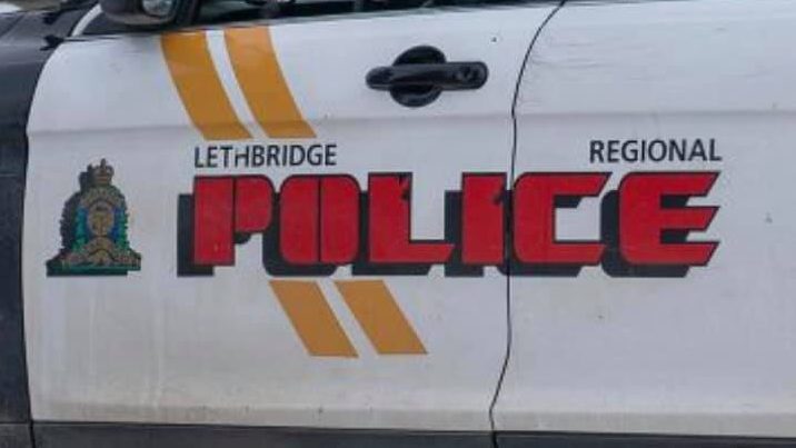 A picture of Lethbridge police car