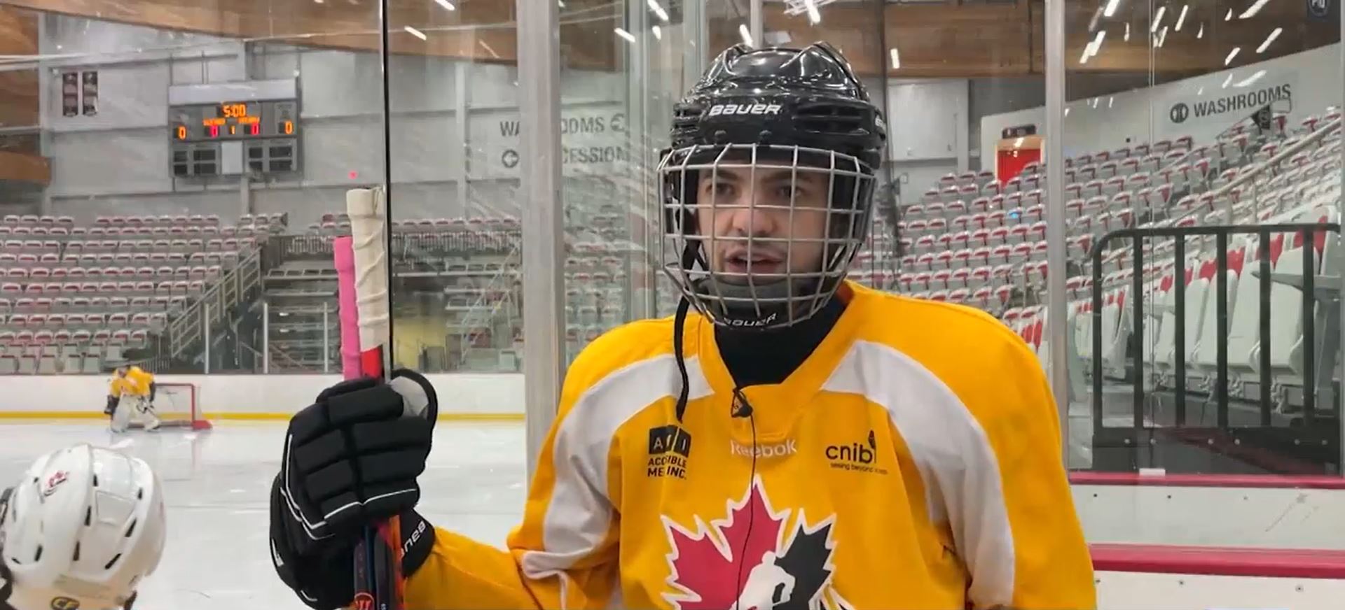 Calgary hockey tournament for visuallyimpaired CityNews Calgary