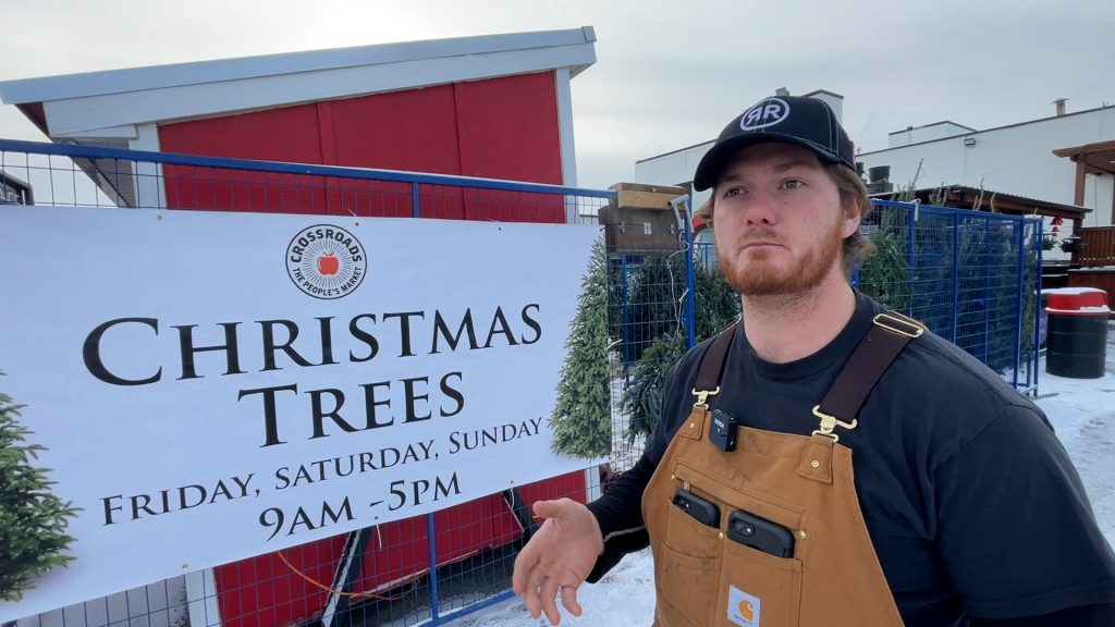 Bruce Wilkins of Mountain View Christmas Trees says Alberta's tree wholesalers continue to face a grower shortage. Tate Laycraft has the details.