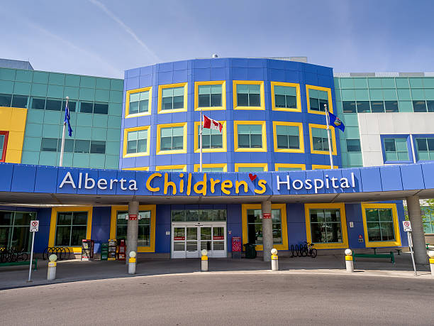 AHS Calgary] Patients and families at Alberta Children's Hospital