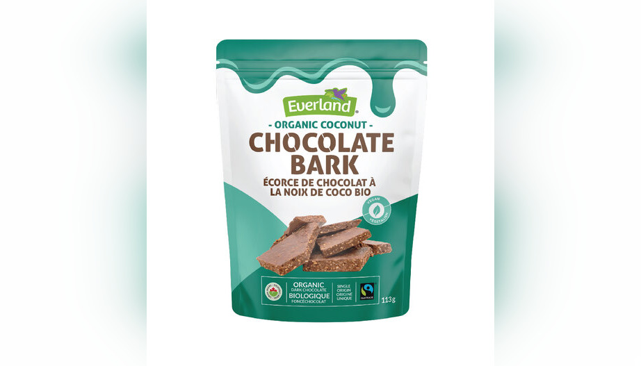 The Canadian Food inspection Agency has recalled Everland's Coconut Chocolate Bark Organic product for an unlisted ingredient.