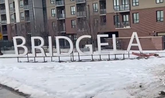 Bridgeland’s sign loses another letter, prompting safety review
