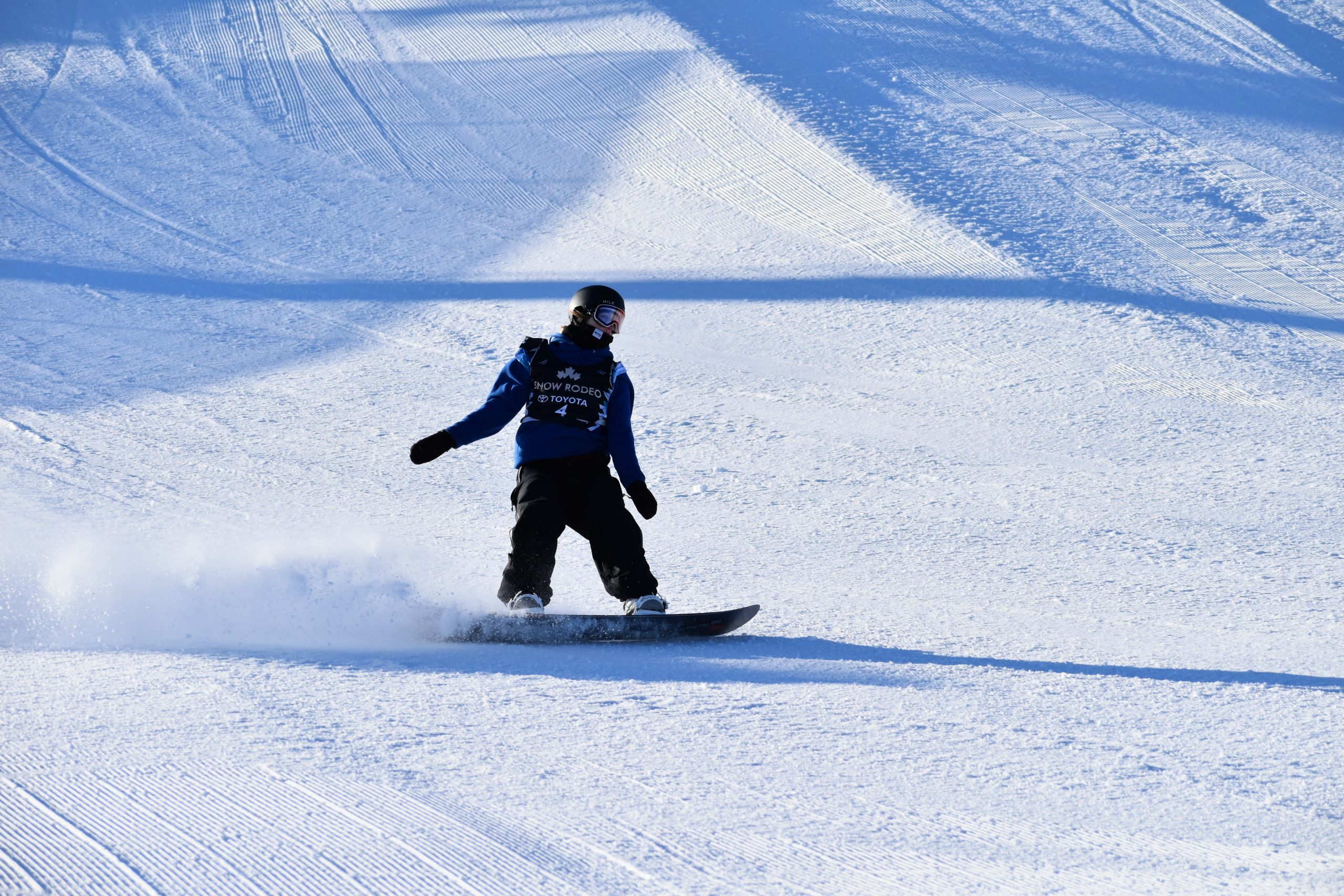 FIS Snowboard Slopestyle World Cup action at Calgary's WinSport