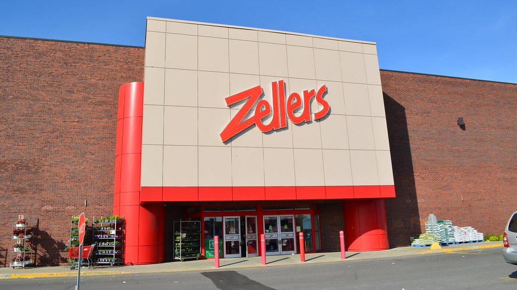 A Zellers store in Canada. The first Calgary location will open on Thursday, March 23
