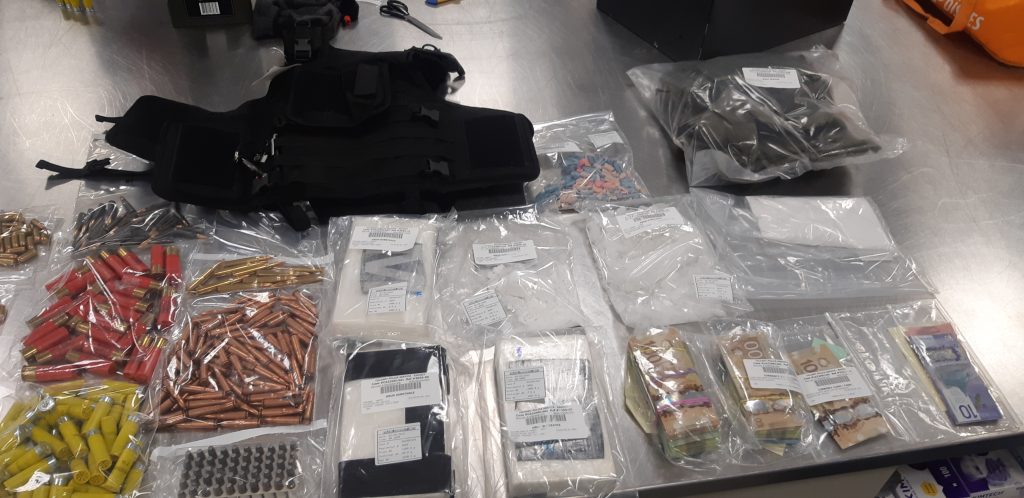 Drugs and various items seized by Calgary police