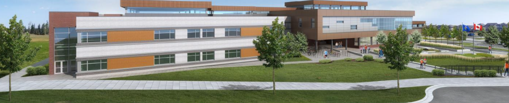 Sketch showing what new Calgary school will look like