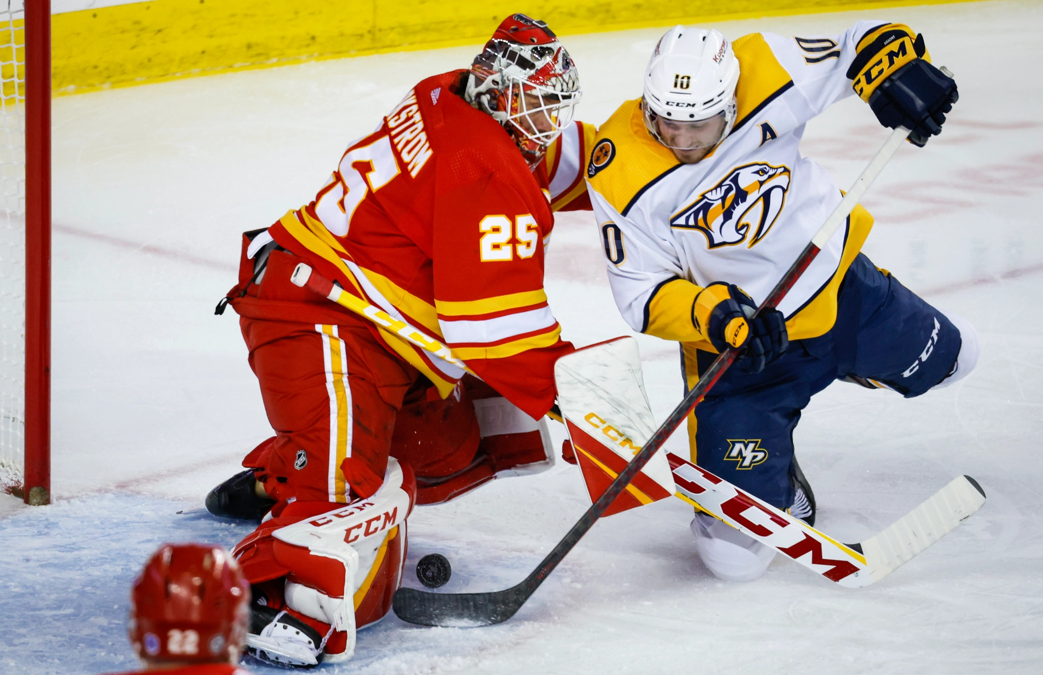 Flames defenceman Rasmus Andersson was struck by a vehicle : r/CalgaryFlames