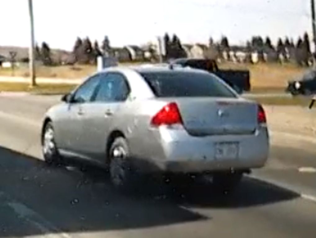 Calgary Police are asking the public to help identify a vehicle involved in a May 1, 2023 hit-and-run that left two children with minor injuries. (Courtesy Calgary Police Service).