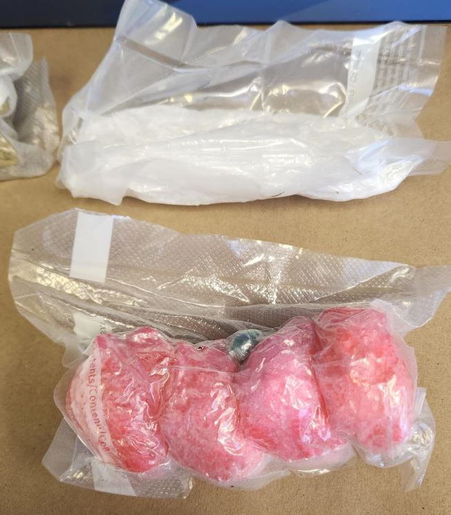 Items seized by Drumheller RCMP