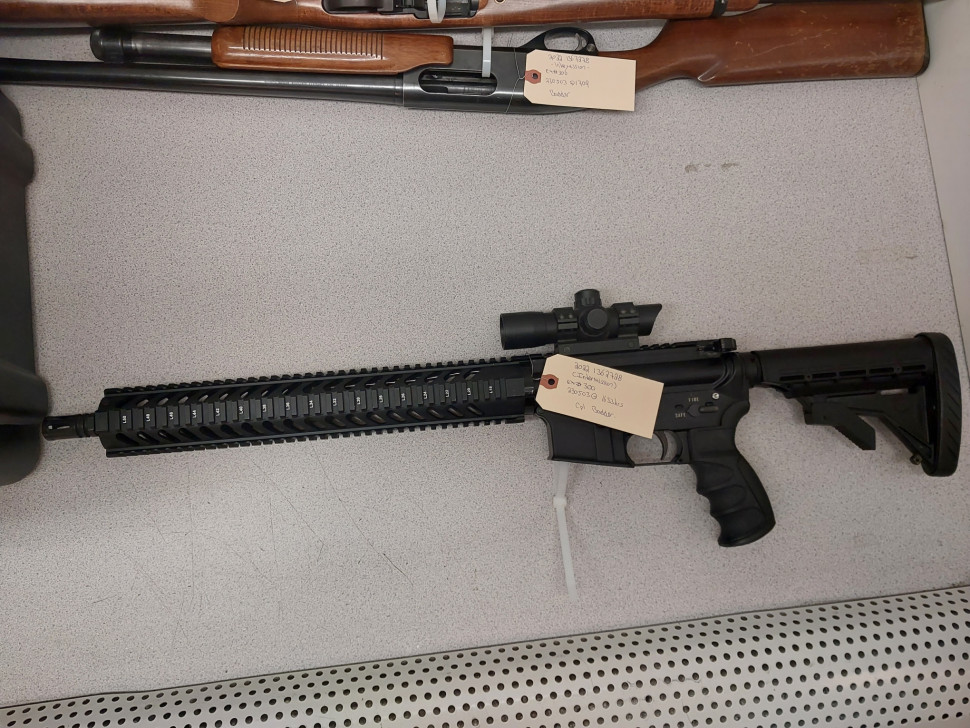 Image of seized gun