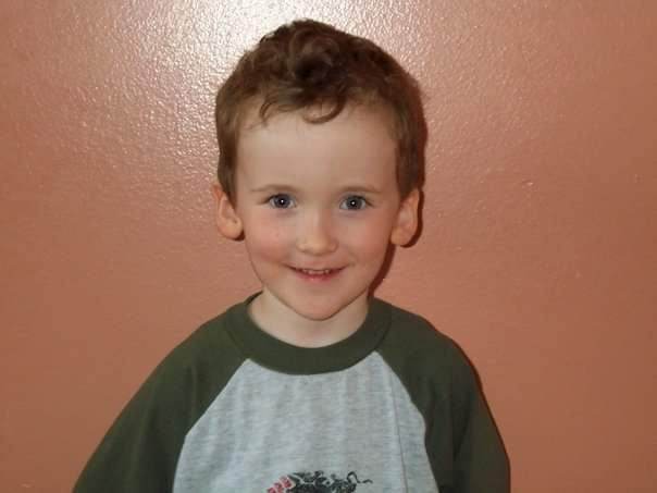 A childhood photo of Liam Johnston, who was killed after a trench collapsed on him in Calgary on June 8, 2023