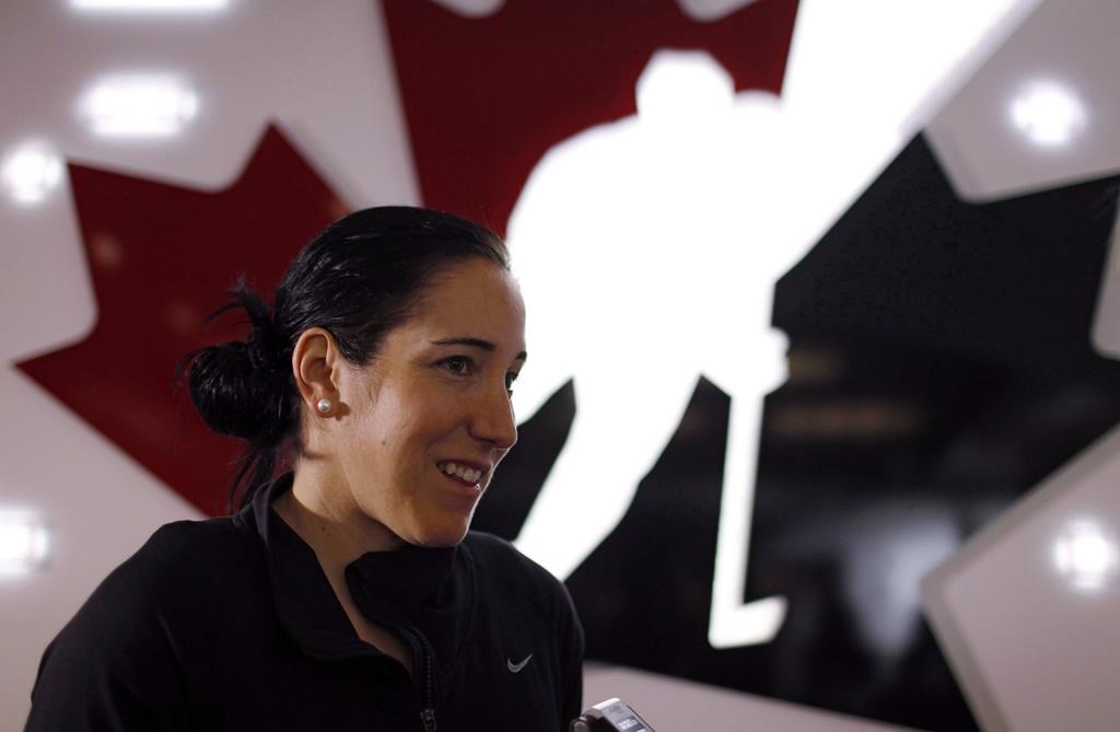 Canadian National Women's hockey player Caroline Ouellette