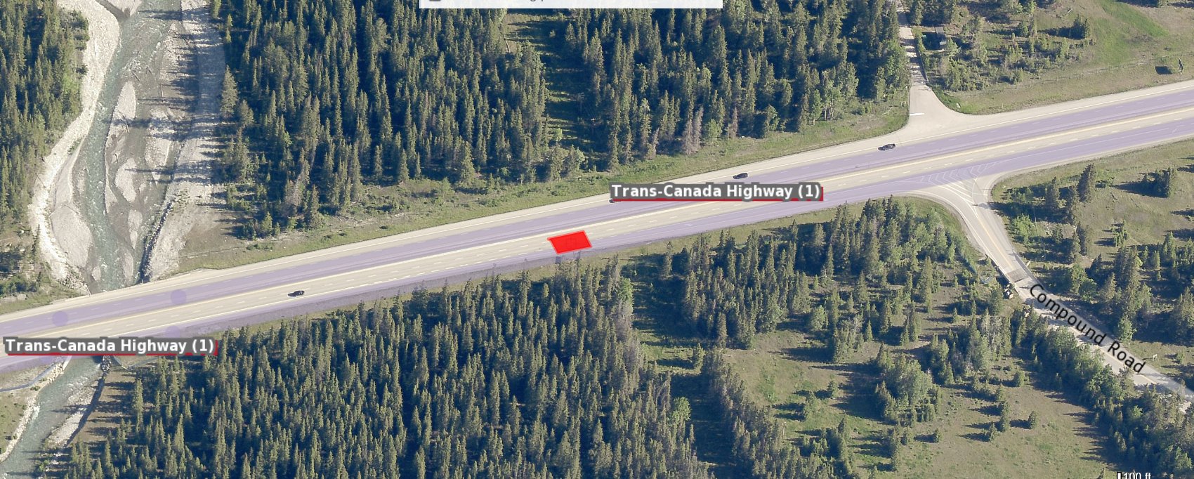 Sinkhole close part of Highway 1 near Banff | CityNews Calgary