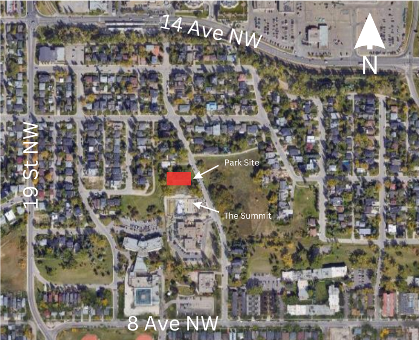 Brawn+Park+Map+4 A map showing where the Brawn Family Foundation Rotary Park is located