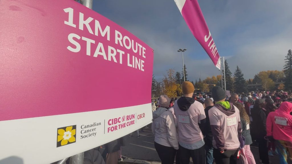 Calgarians 'Run for the Cure' in 32nd annual event