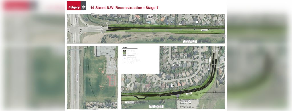 A major Calgary road is set to close for six weeks, as the city installs a storm pipe tie-in under the roadway near the Canyon Meadows Golf and Country Club.