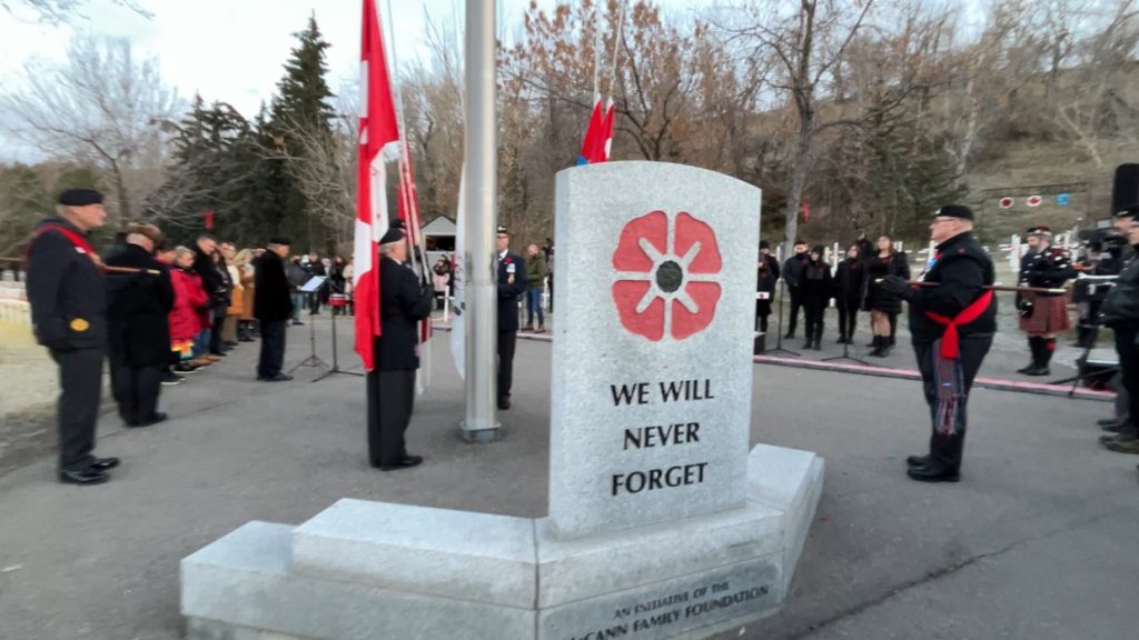 Honouring Indigenous veterans at Calgary's Field of Crosses