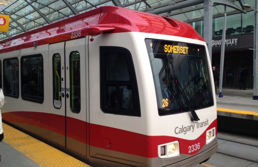 A Calgary Transit car. (CityNews file image)