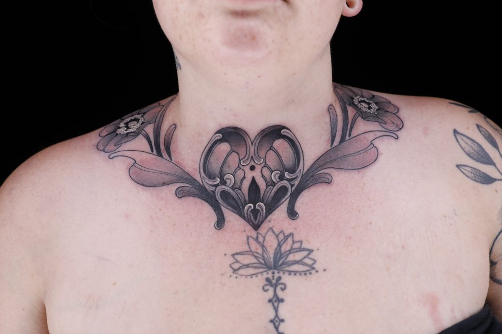 A tattoo by Sydney Dyer
