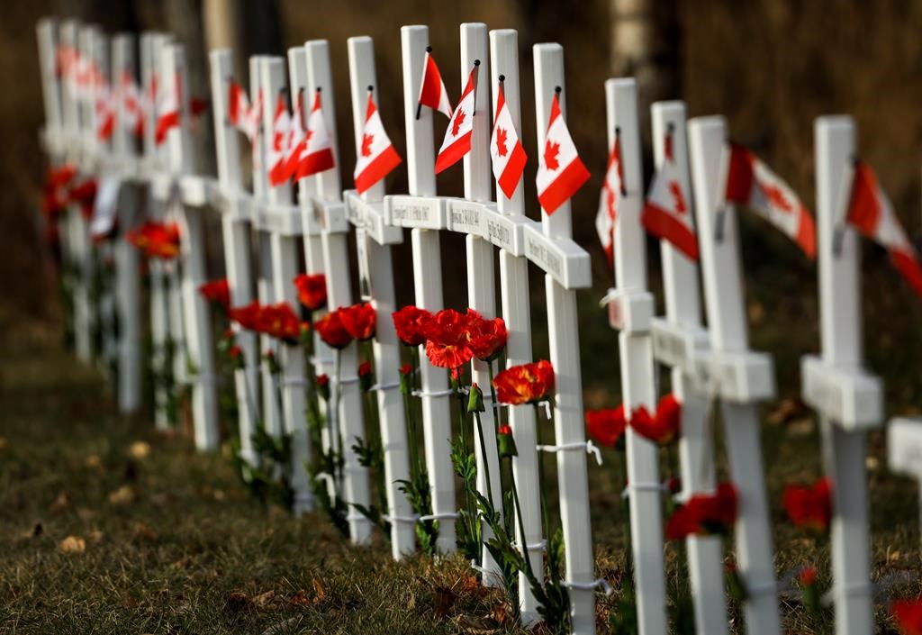 'We enjoy life because of them:' Over 3,600 crosses set up in return of Calgary's Field of Crosses