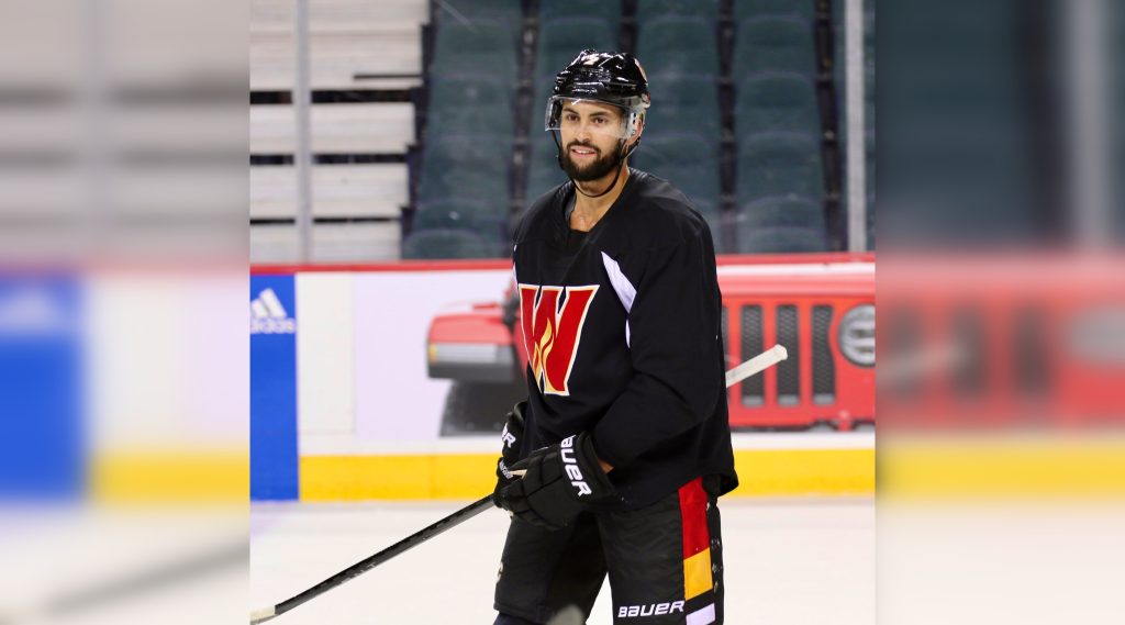 Defenceman Oliver Kylington (Calgary Wranglers/Twitter)