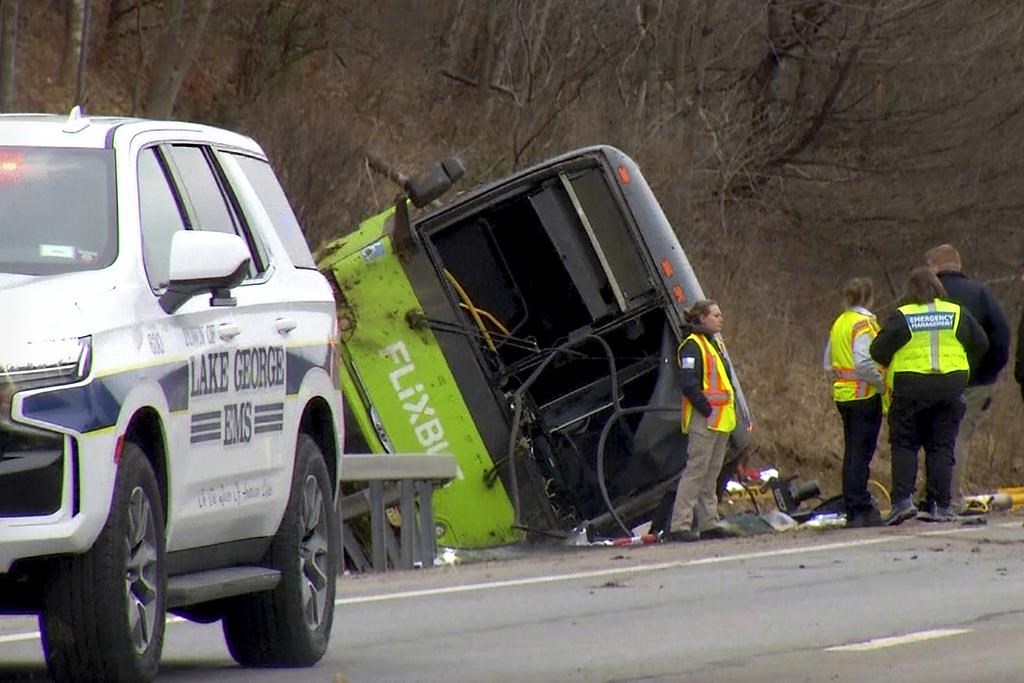 Person killed in bus crash was Canadian, Global Affairs says