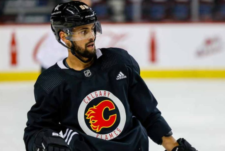 Kylington's First Flames Practice In 19 Months Makes For Emotional Day ...