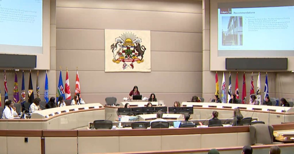 Calgary students take over city hall for ‘She Governs’ event