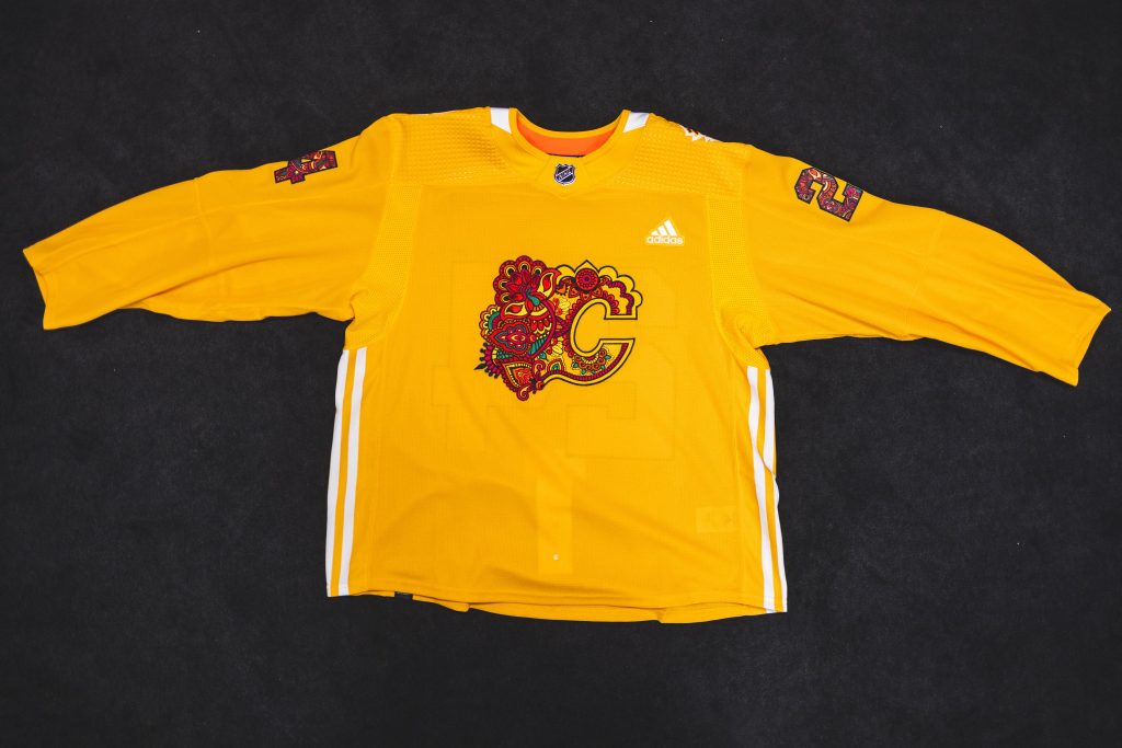 Calgary Flames South Asian Celebration jersey