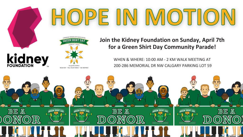 Calgary Green Shirt Day parade to honour organ donors
