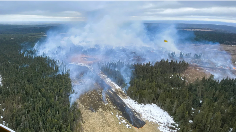 TC Energy pipeline rupture sparks wildfire west of Edmonton