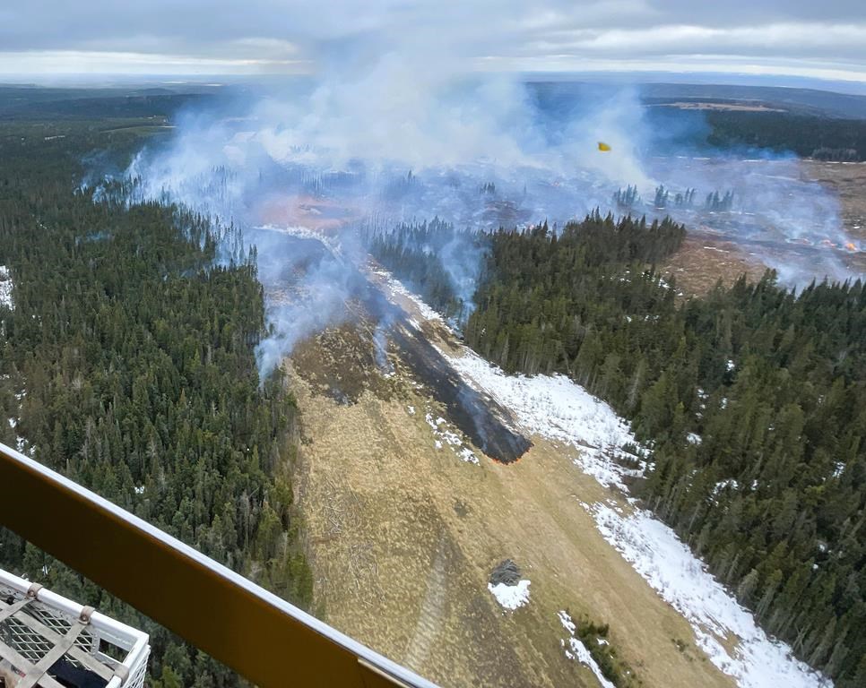 Wildfire sparked by Alta. pipeline rupture under control; Investigation continues