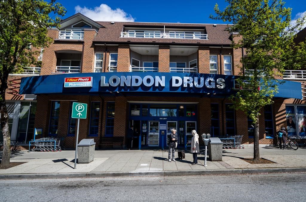 London Drugs says some company data may have been compromised in cybersecurity incident